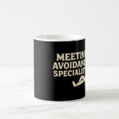 Meeting Avoidance Specialist Mug コーヒーマグカップ (中央)