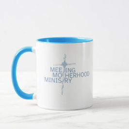 Meeting Motherhood Ministry Cross – Working Mom マグカップ