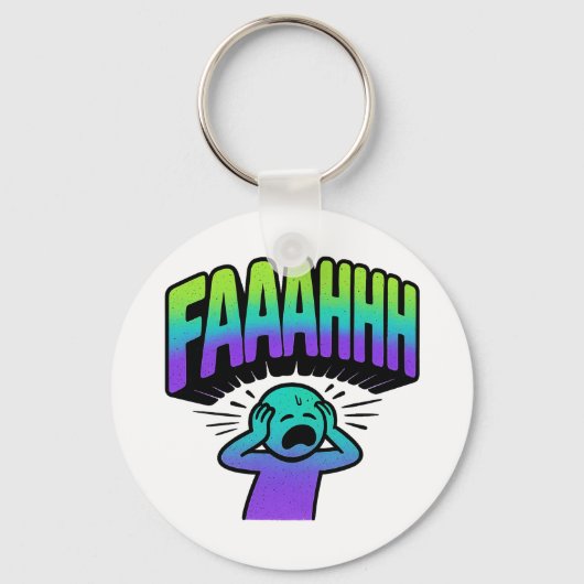 Meeting Survivor - Meme hoodie キーホルダー (正面)