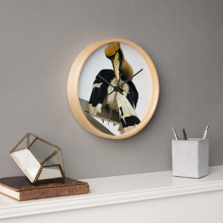 Meeting with the Great Hornbill:Icon of Phnom Penh 壁時計