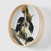 Meeting with the Great Hornbill:Icon of Phnom Penh 壁時計 (傾斜)