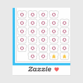 Meetleスティッカー – ボードゲームのギャル シール