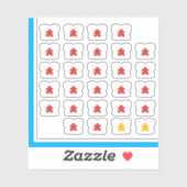 Meetle Teeスタンプ – Devil Meples シール (シート)