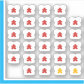 Meetle Teeスタンプ – Devil Meples シール (正面)