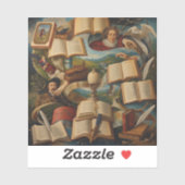 meets colourful artistic imagination シール (シート)