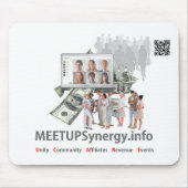 MEETUPynergy – マウスパッド (正面)