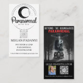 MEG VERTICAL WITH PHOTO 名刺 (正面/裏面)