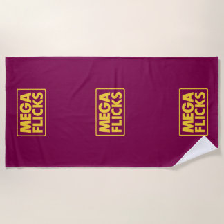 MEGA FLICKS  ビーチタオル