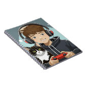 Mega Jrexゲームの小さなジャーナル ノートブック (右側)