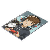 Mega Jrexゲームの小さなジャーナル ノートブック (左側)