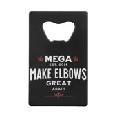MEGA Make Elbows再素晴らしびカナダの肘アップ！ クレジットカード栓抜き (裏面)