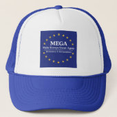 MEGA, Make Europe Great Again, democracy, independ キャップ (正面)