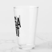 MEGA PINTマグカップ飲みグラス杯コーヒーワインビール タンブラーグラス (左)