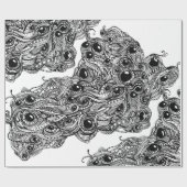 Megadoodleのクラシックな包装紙 ラッピングペーパー (フラット)