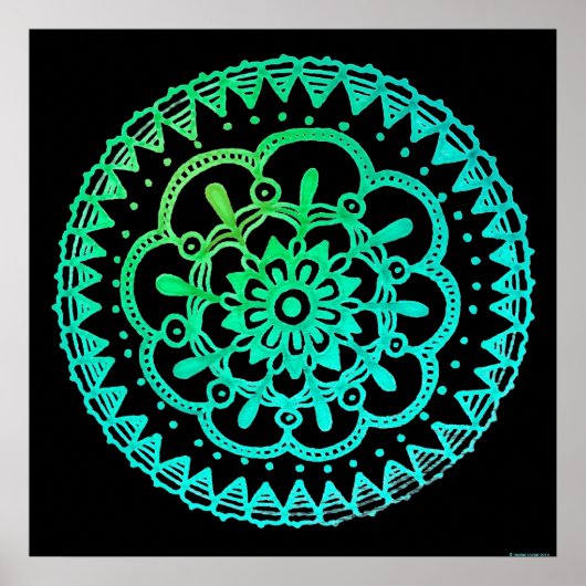 Megafloraによる夏の雰囲気ポスター ポスター (正面)