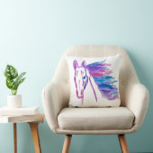 Megaflora著ボヘミアの馬の枕 クッション (椅子)