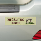 Megalithicハンター バンパーステッカー (車上)