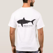 MegalodonのTシャツ(大人) Tシャツ (裏面)