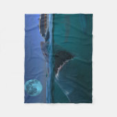 Megalodon フリースブランケット (正面)