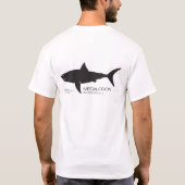 Megalodon Tシャツ (裏面)