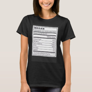 Megan情報と否定できない事実 Tシャツ