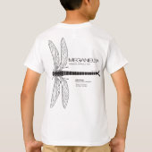 MeganeuraのTシャツ Tシャツ (裏面)