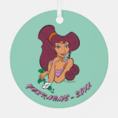 Megara Goddess at Heart Metal Ornament メタルオーナメント (裏面)