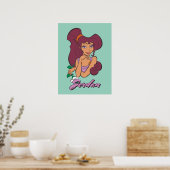Megara Goddess at Heart Poster ポスター (キッチン)