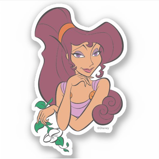 Megara Goddess at Heart Sticker シール (正面)
