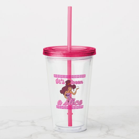 Megara - It's Been a Slice Acrylic Tumbler アクリルタンブラー (正面)