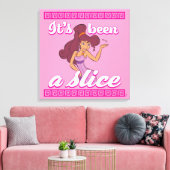 Megara - It's Been a Slice Canvas Print キャンバスプリント (インサイチュ (リビング))