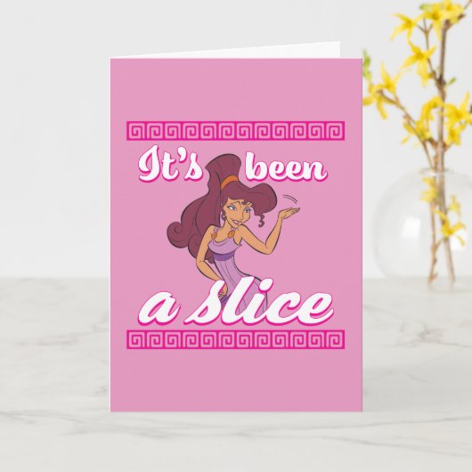 Megara - It's Been a Slice Card カード (黄色い花)