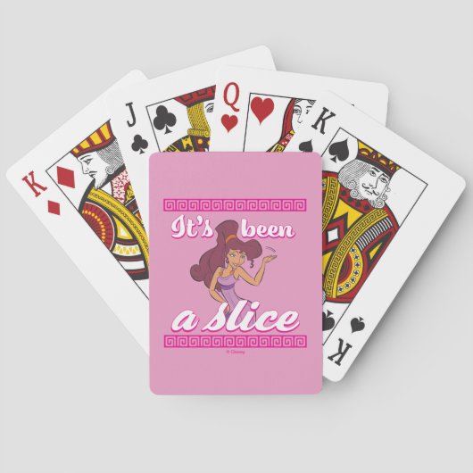 Megara - It's Been a Slice Poker Cards トランプ (裏面)