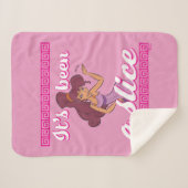 Megara - It's Been a Slice Sherpa Blanket シェルパブランケット (正面(横))