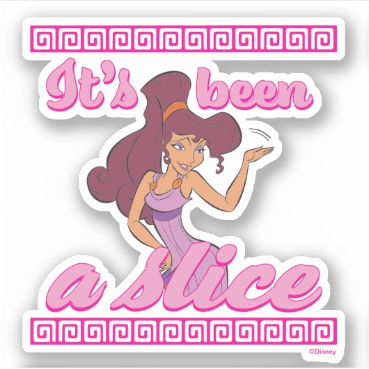 Megara - It's Been a Slice Sticker シール (正面)