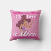 Megara - It's Been a Slice Throw Pillow クッション (裏面)