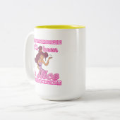 Megara - It's Been a Slice Two-Tone Coffee Mug ツートーンマグカップ (正面左)