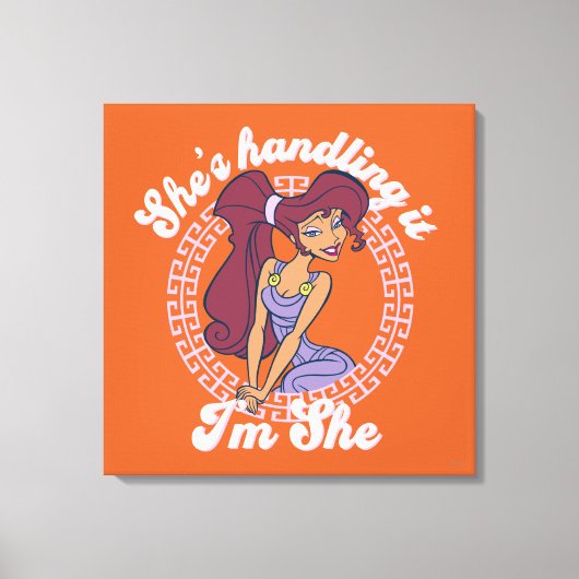 Megara - She's Handling It, I'm She Canvas Print キャンバスプリント (正面)