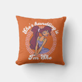 Megara - She's Handling It, I'm She Throw Pillow クッション (正面)