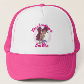 Megara - She's Handling It, I'm She Trucker Hat キャップ (正面)