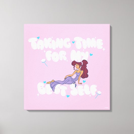 Megara - Taking Time For My Best Self Canvas Print キャンバスプリント (正面)