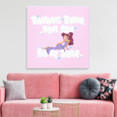 Megara - Taking Time For My Best Self Canvas Print キャンバスプリント (インサイチュ (リビング))