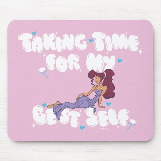 Megara - Taking Time For My Best Self Mouse Pad マウスパッド (正面)