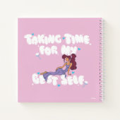 Megara - Taking Time For My Best Self Notebook ノートブック (裏面)