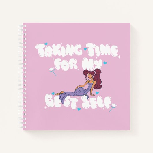 Megara - Taking Time For My Best Self Notebook ノートブック (正面)