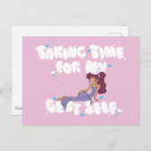 Megara - Taking Time For My Best Self Postcard ポストカード (正面/裏面)