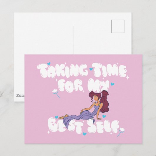 Megara - Taking Time For My Best Self Postcard ポストカード (正面/裏面)