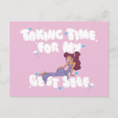 Megara - Taking Time For My Best Self Postcard ポストカード (正面)