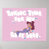 Megara - Taking Time For My Best Self Poster ポスター (正面)