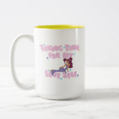 Megara - Taking Time For My Best Self Two-Tone Cof ツートーンマグカップ (左)